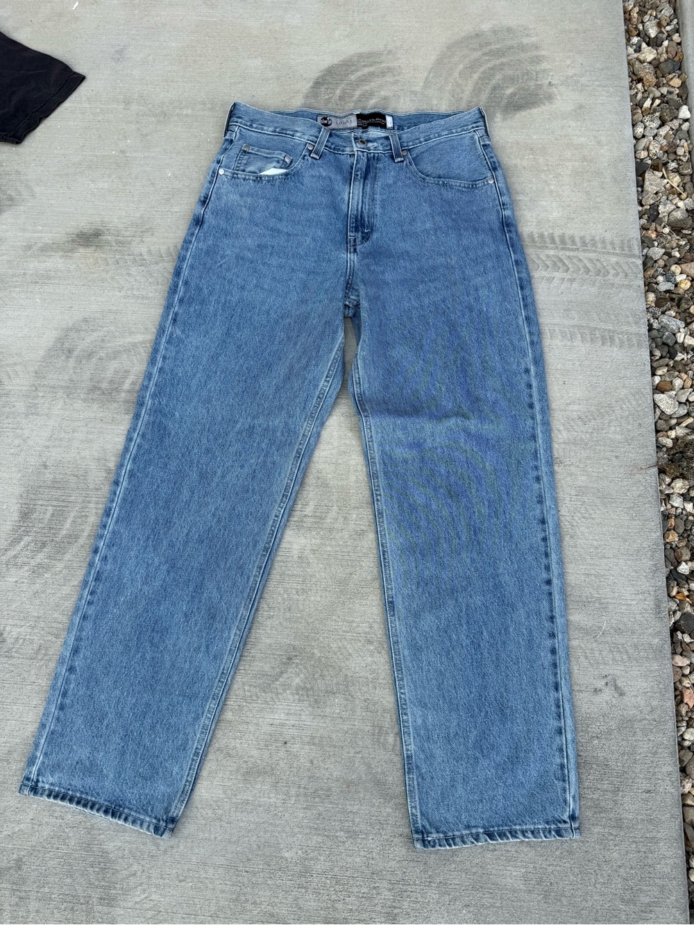 Silver Jeans Men's Light Blue Straight Leg Denim